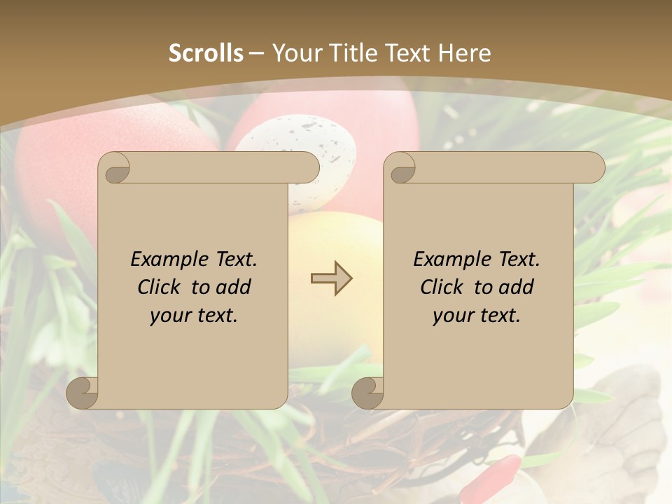 Celebration Background Macro PowerPoint Template