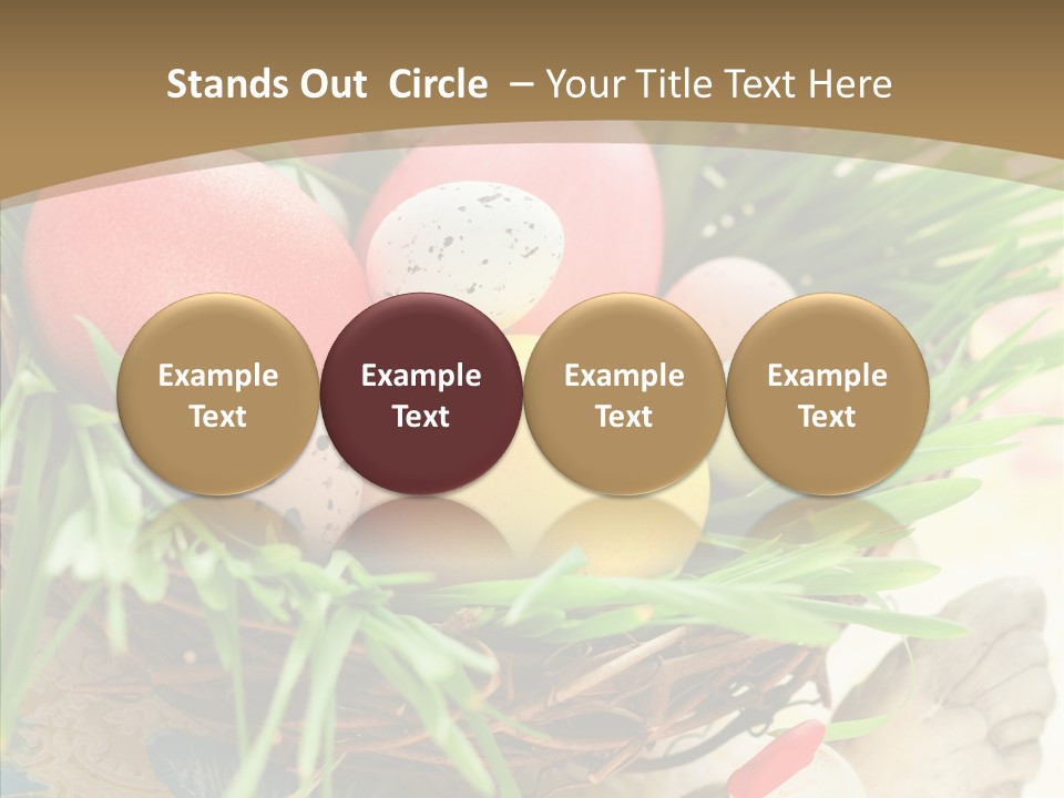 Celebration Background Macro PowerPoint Template