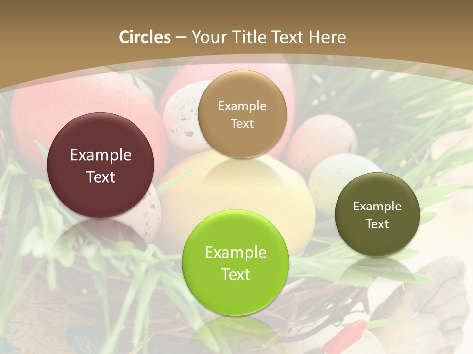 Celebration Background Macro PowerPoint Template