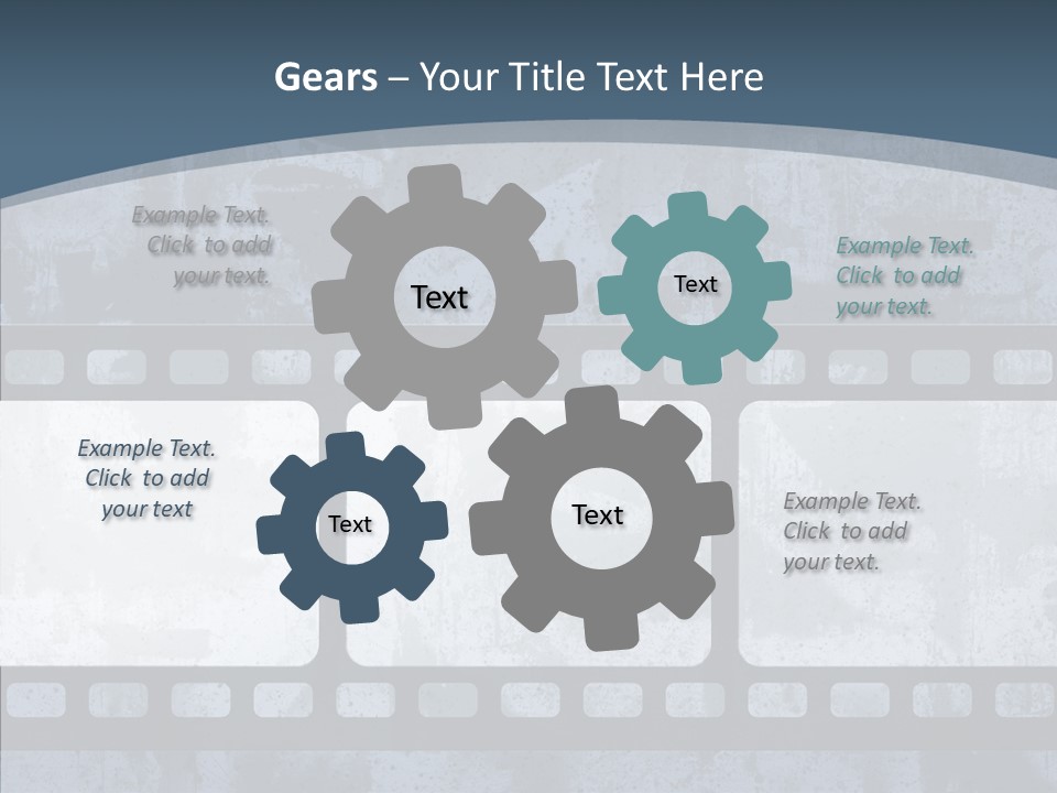 Rust Screen Slide PowerPoint Template