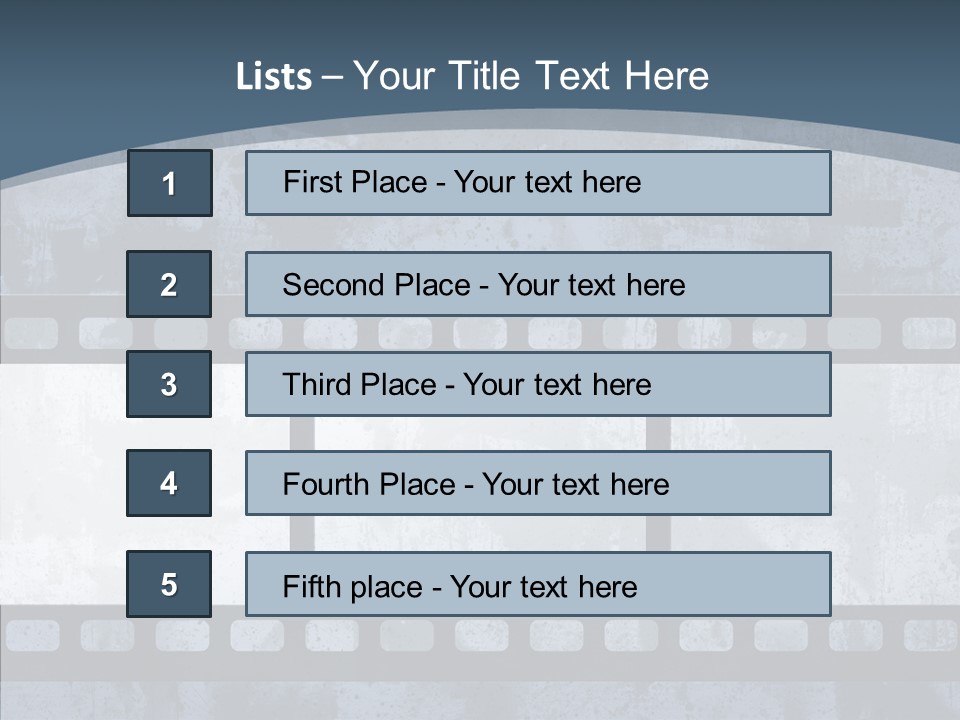Rust Screen Slide PowerPoint Template