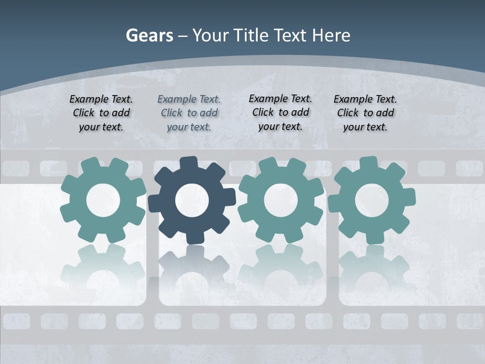 Rust Screen Slide PowerPoint Template