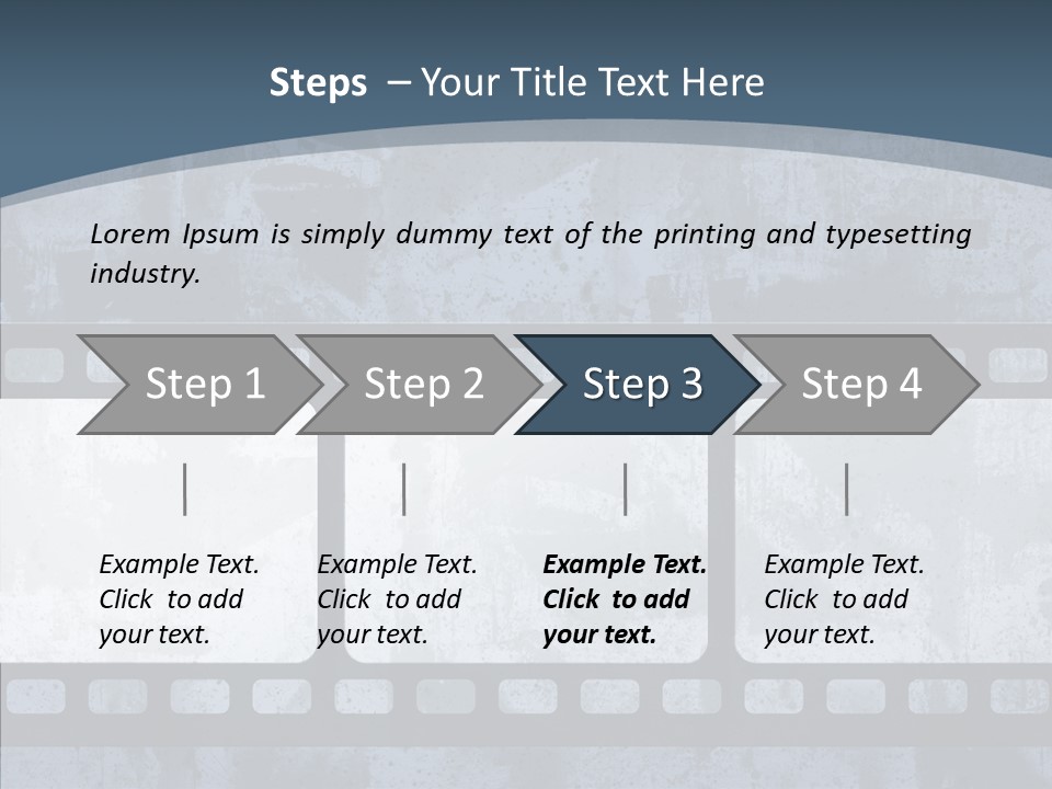 Rust Screen Slide PowerPoint Template