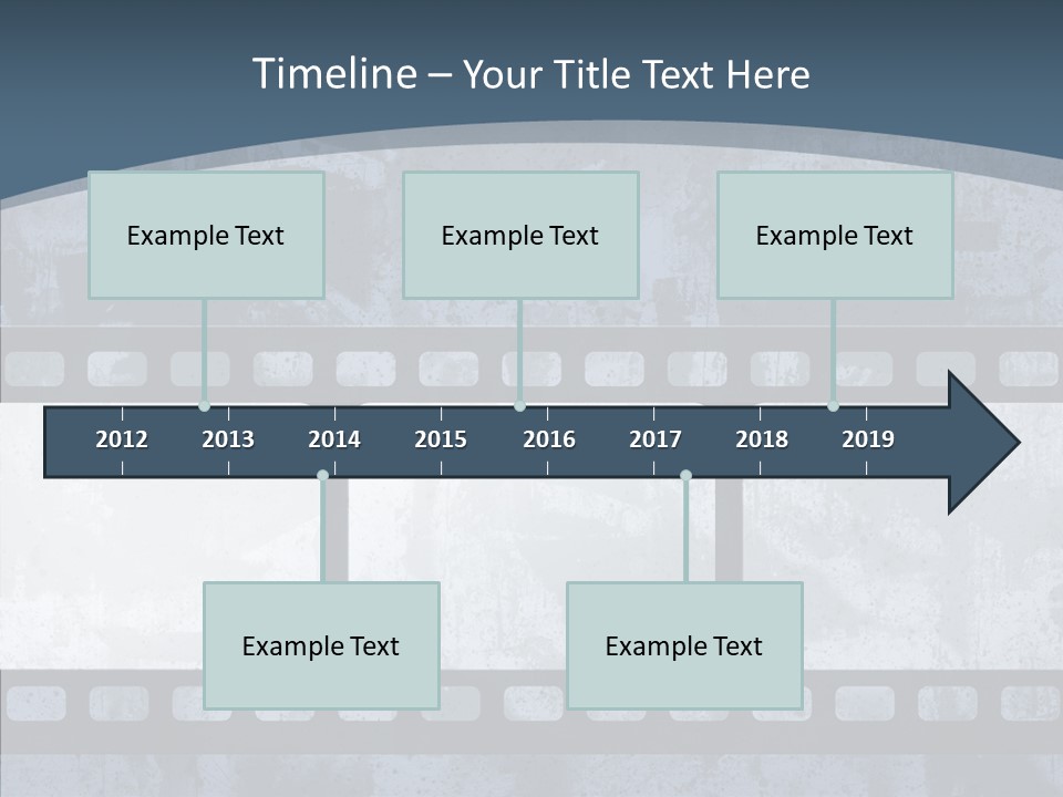 Rust Screen Slide PowerPoint Template
