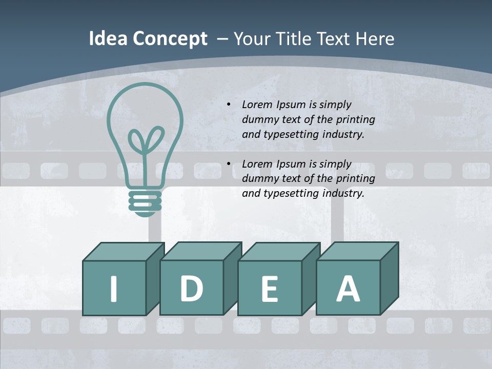 Rust Screen Slide PowerPoint Template