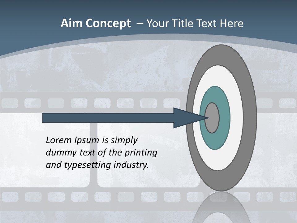 Rust Screen Slide PowerPoint Template