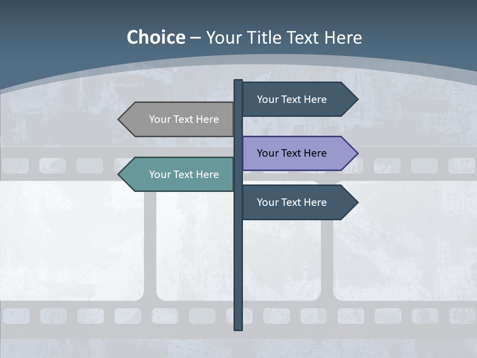Rust Screen Slide PowerPoint Template