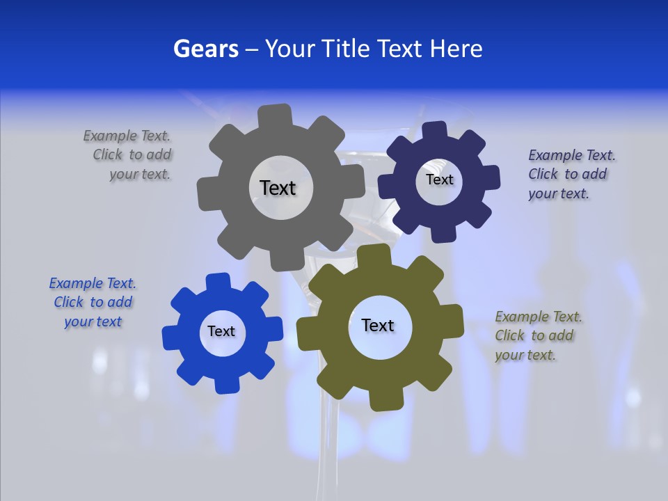 Herb Bar Liquid PowerPoint Template
