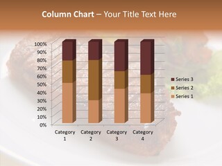 Restaurant Color Protein PowerPoint Template