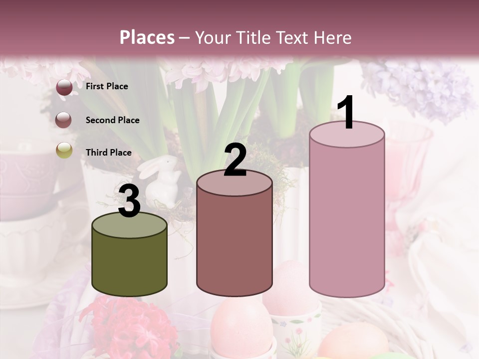 Natural Moss Table PowerPoint Template