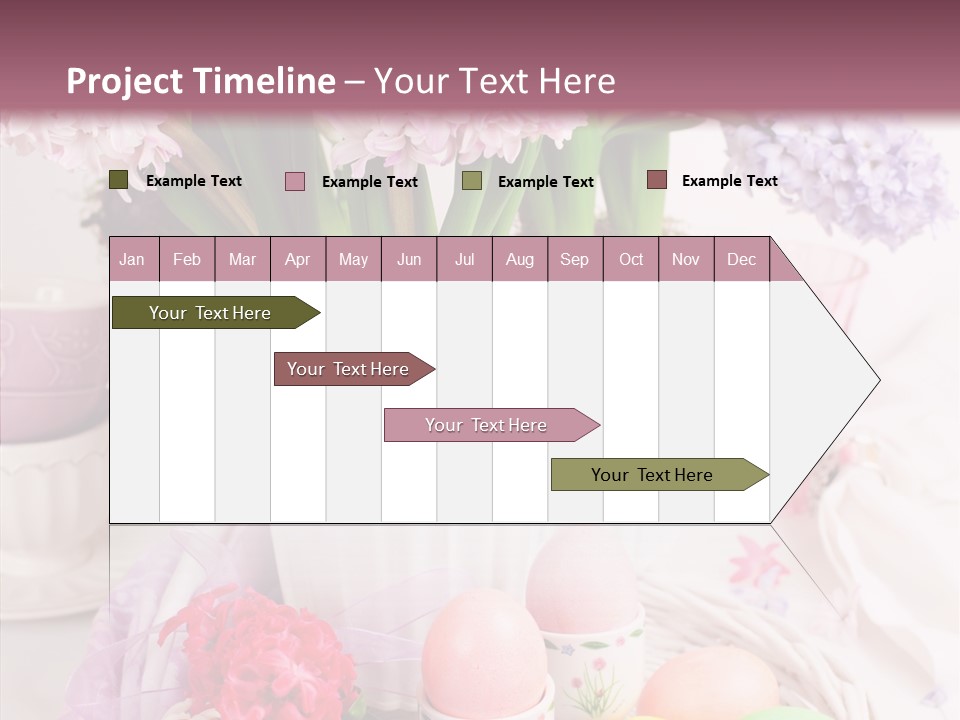 Natural Moss Table PowerPoint Template