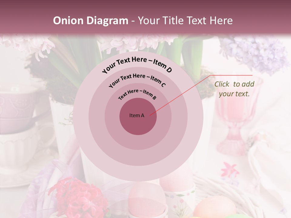 Natural Moss Table PowerPoint Template