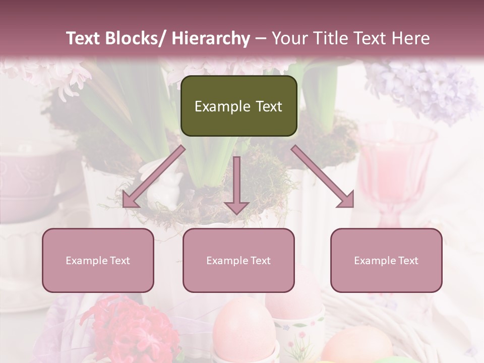 Natural Moss Table PowerPoint Template