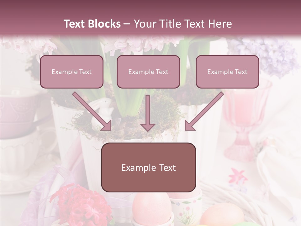 Natural Moss Table PowerPoint Template