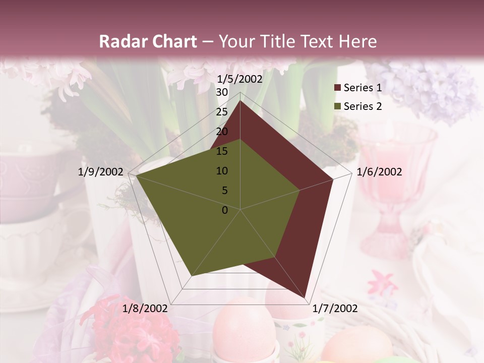 Natural Moss Table PowerPoint Template