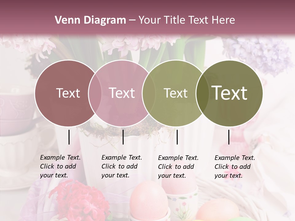 Natural Moss Table PowerPoint Template