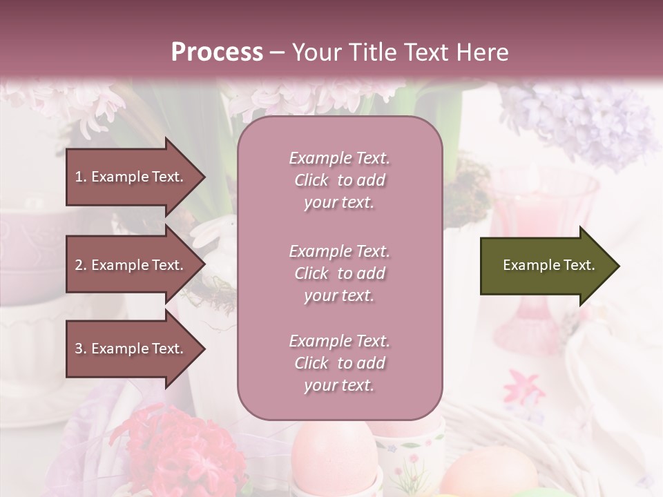 Natural Moss Table PowerPoint Template