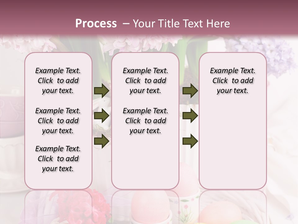 Natural Moss Table PowerPoint Template