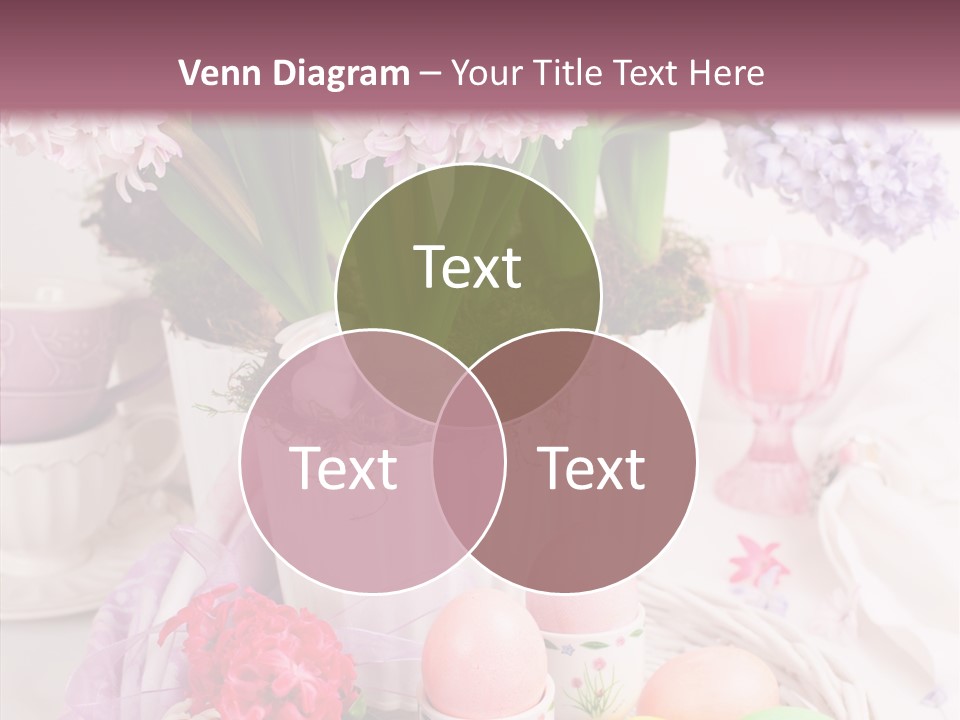 Natural Moss Table PowerPoint Template