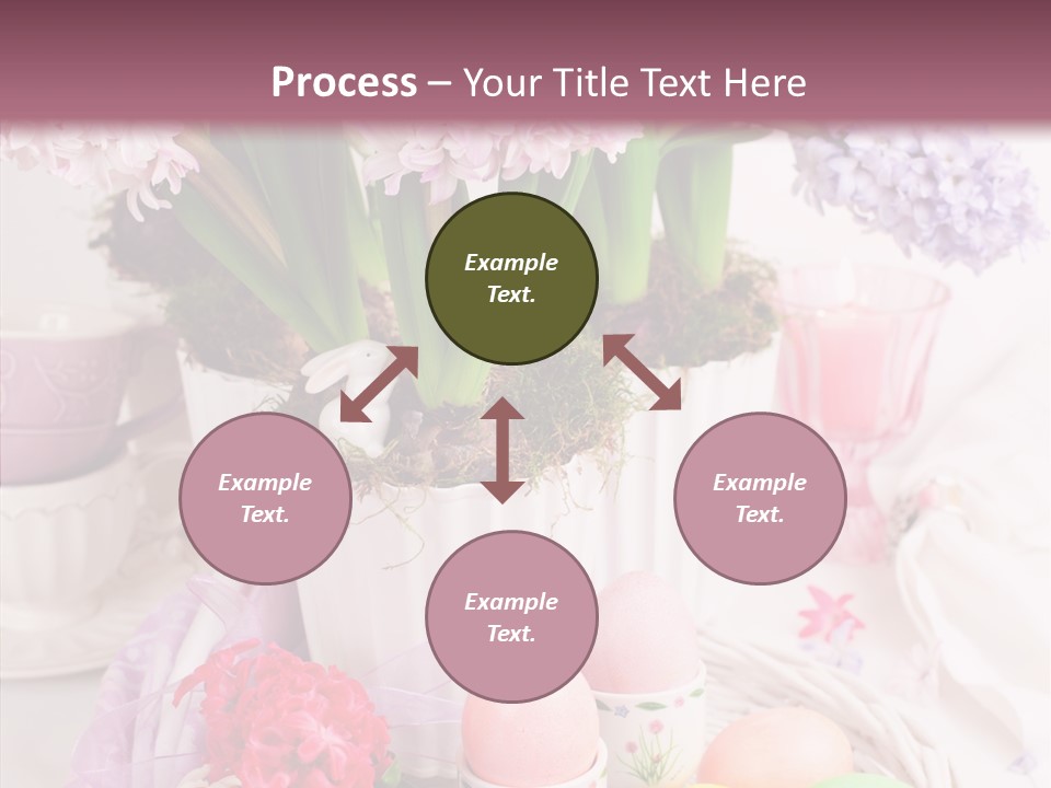 Natural Moss Table PowerPoint Template