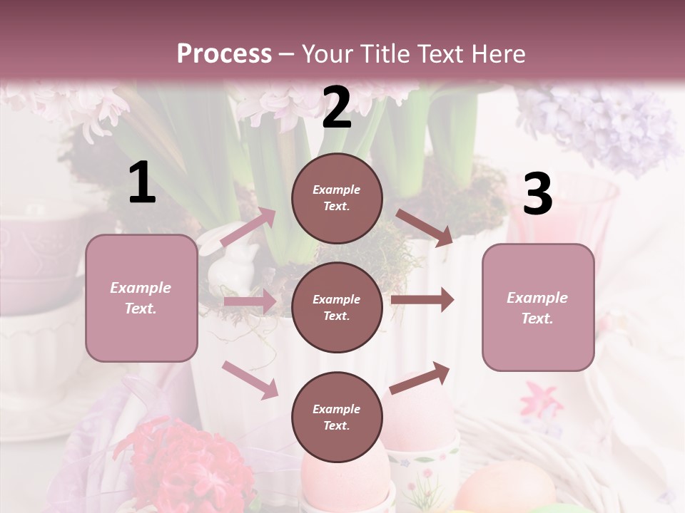 Natural Moss Table PowerPoint Template