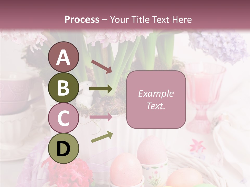 Natural Moss Table PowerPoint Template