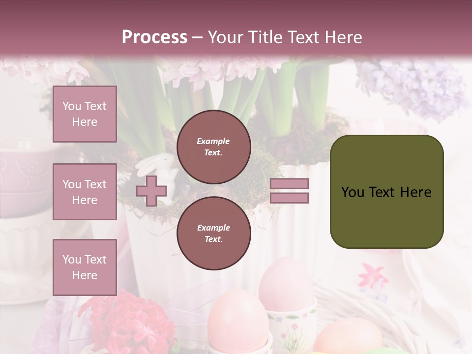 Natural Moss Table PowerPoint Template