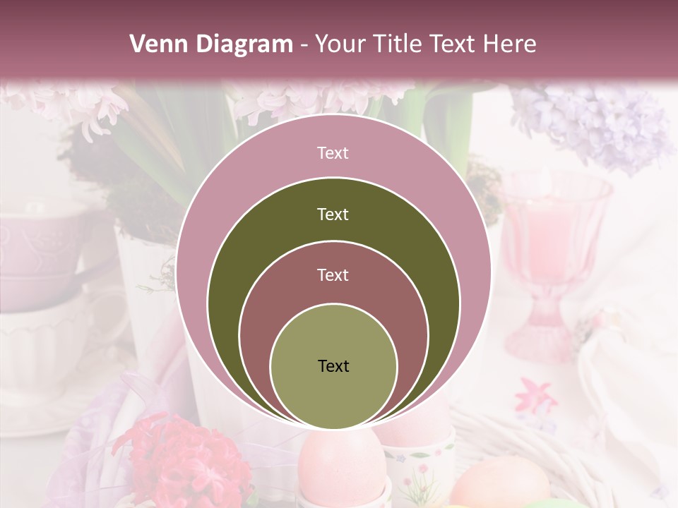 Natural Moss Table PowerPoint Template