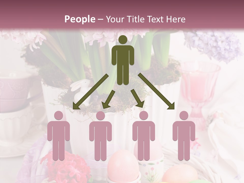 Natural Moss Table PowerPoint Template