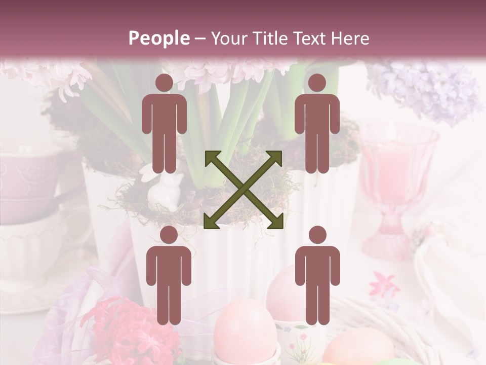 Natural Moss Table PowerPoint Template