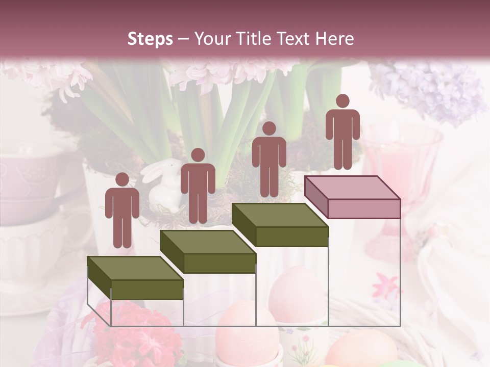 Natural Moss Table PowerPoint Template