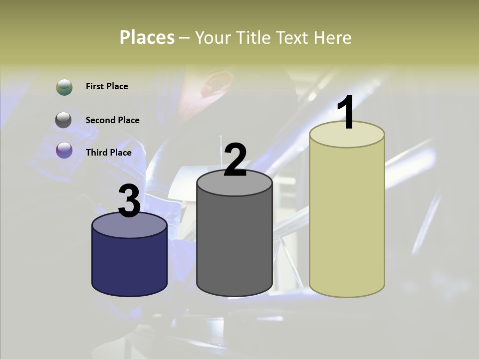 Blue Repair Profession PowerPoint Template