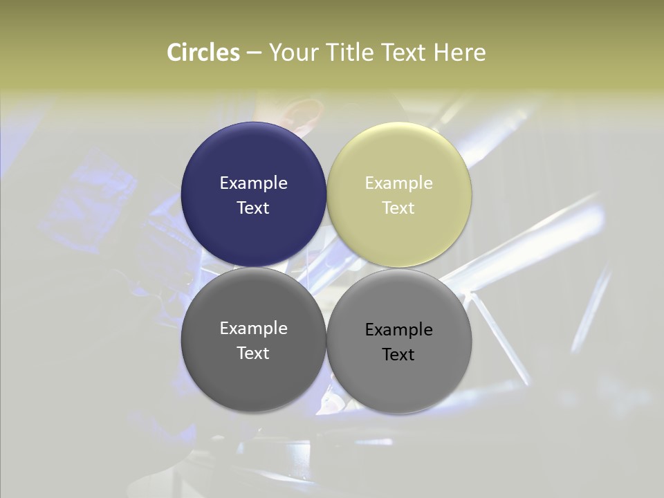 Blue Repair Profession PowerPoint Template
