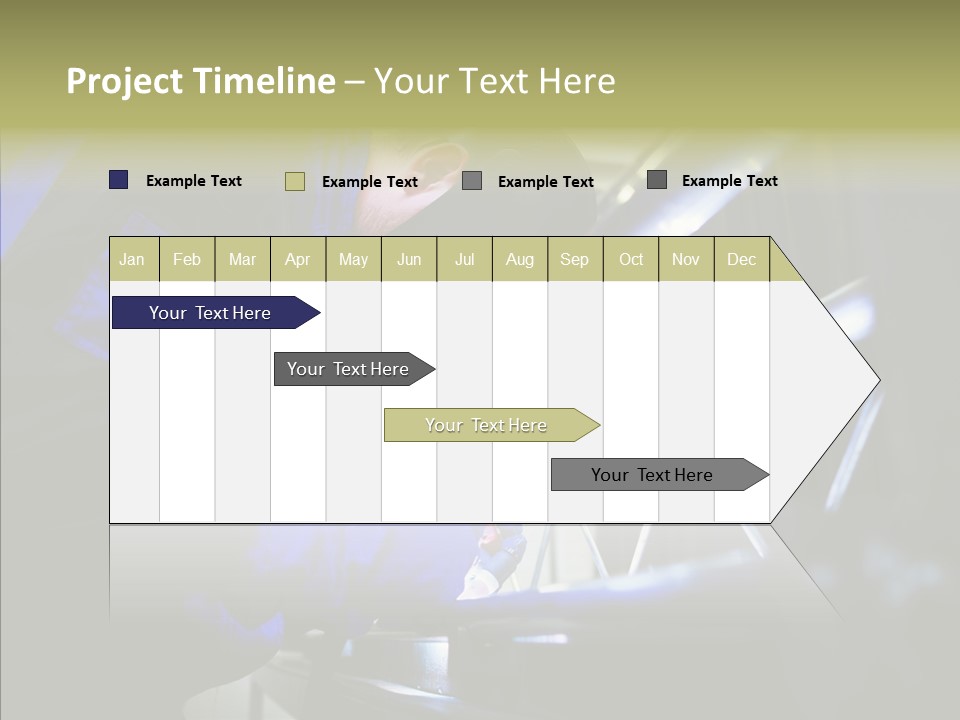 Blue Repair Profession PowerPoint Template