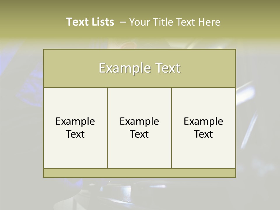 Blue Repair Profession PowerPoint Template