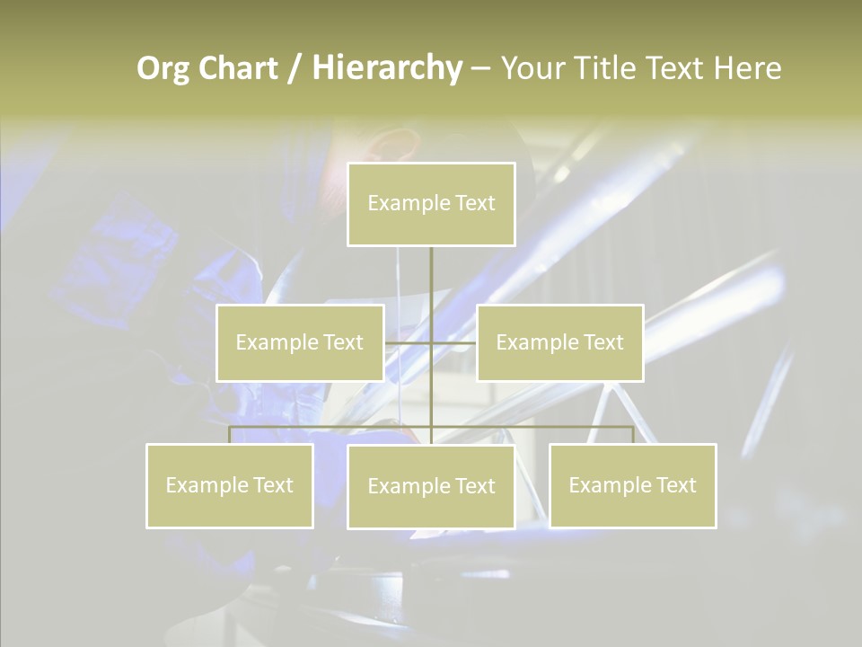 Blue Repair Profession PowerPoint Template