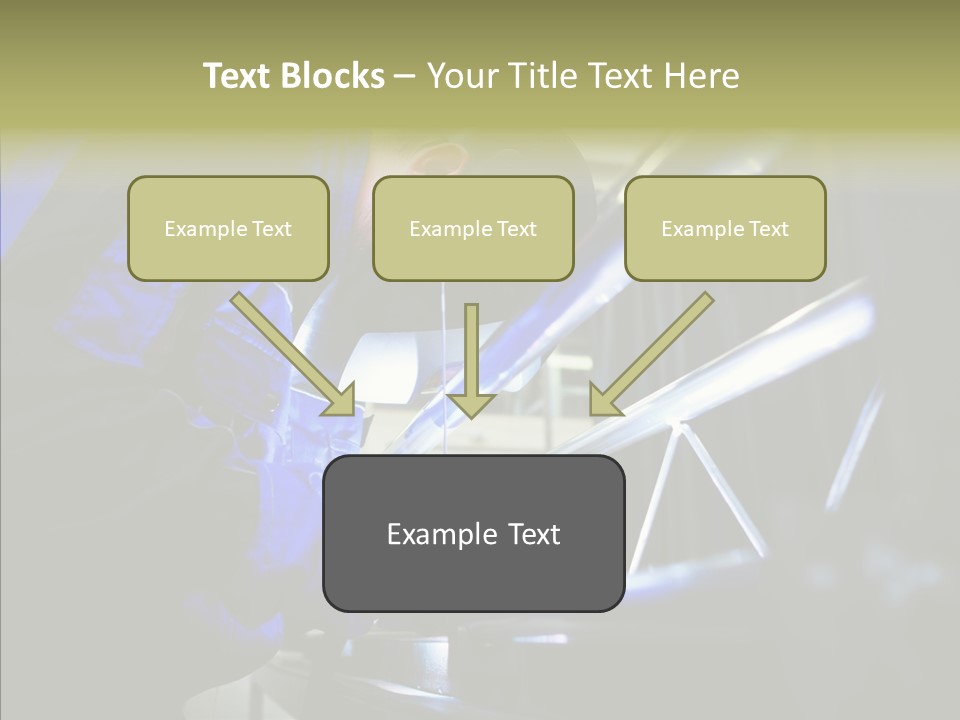 Blue Repair Profession PowerPoint Template