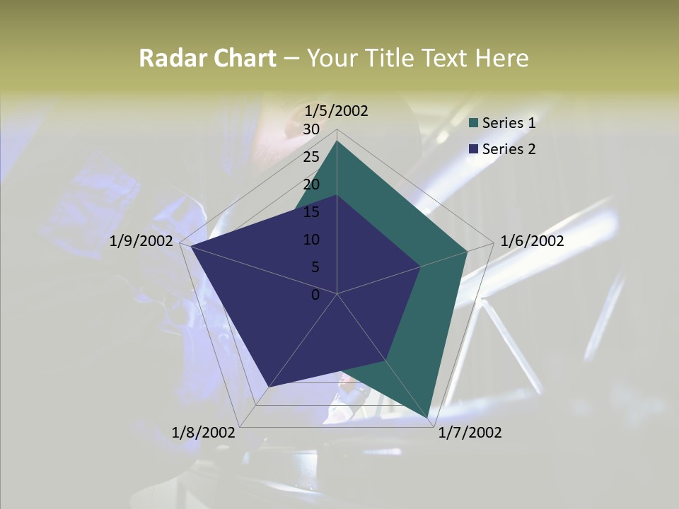 Blue Repair Profession PowerPoint Template