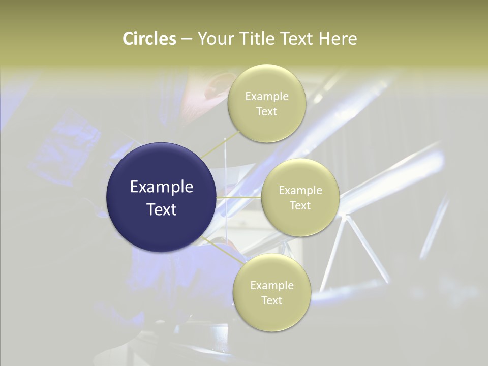 Blue Repair Profession PowerPoint Template
