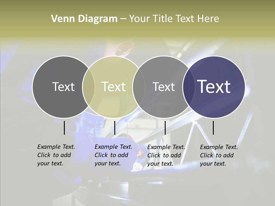 Blue Repair Profession PowerPoint Template