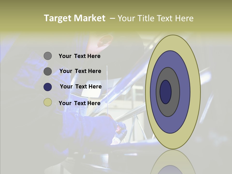 Blue Repair Profession PowerPoint Template