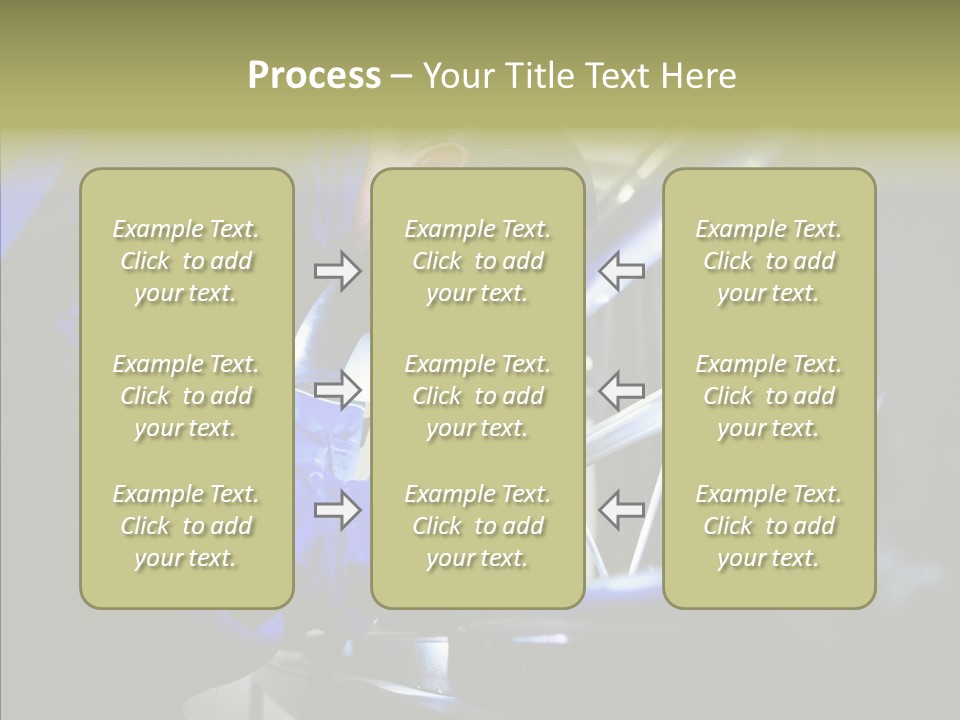 Blue Repair Profession PowerPoint Template