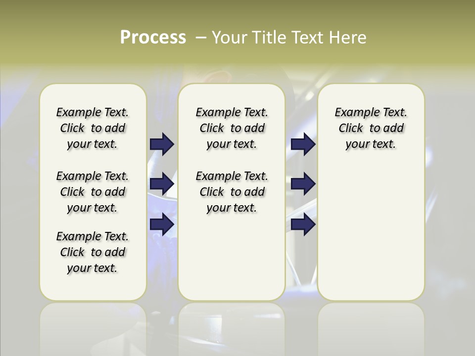 Blue Repair Profession PowerPoint Template