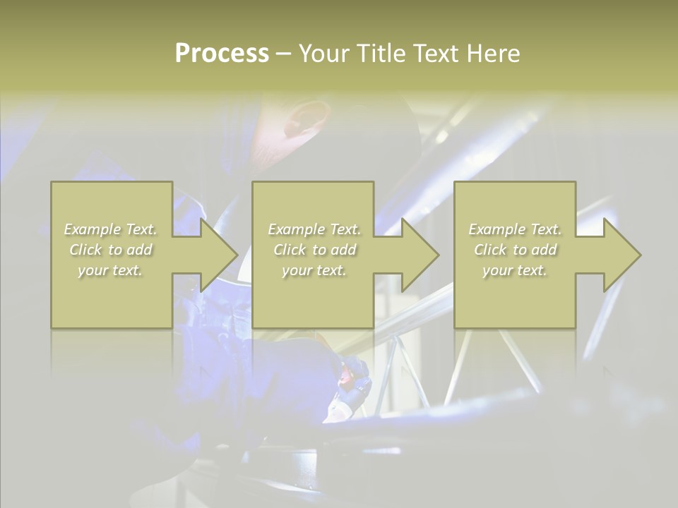 Blue Repair Profession PowerPoint Template