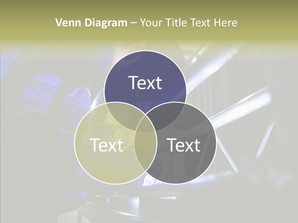 Blue Repair Profession PowerPoint Template