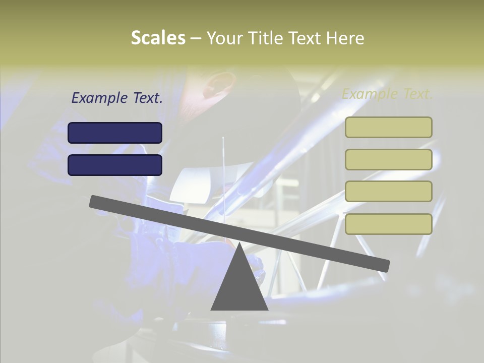 Blue Repair Profession PowerPoint Template