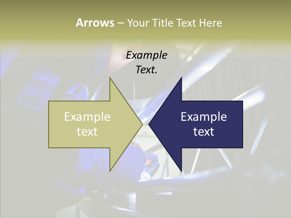 Blue Repair Profession PowerPoint Template