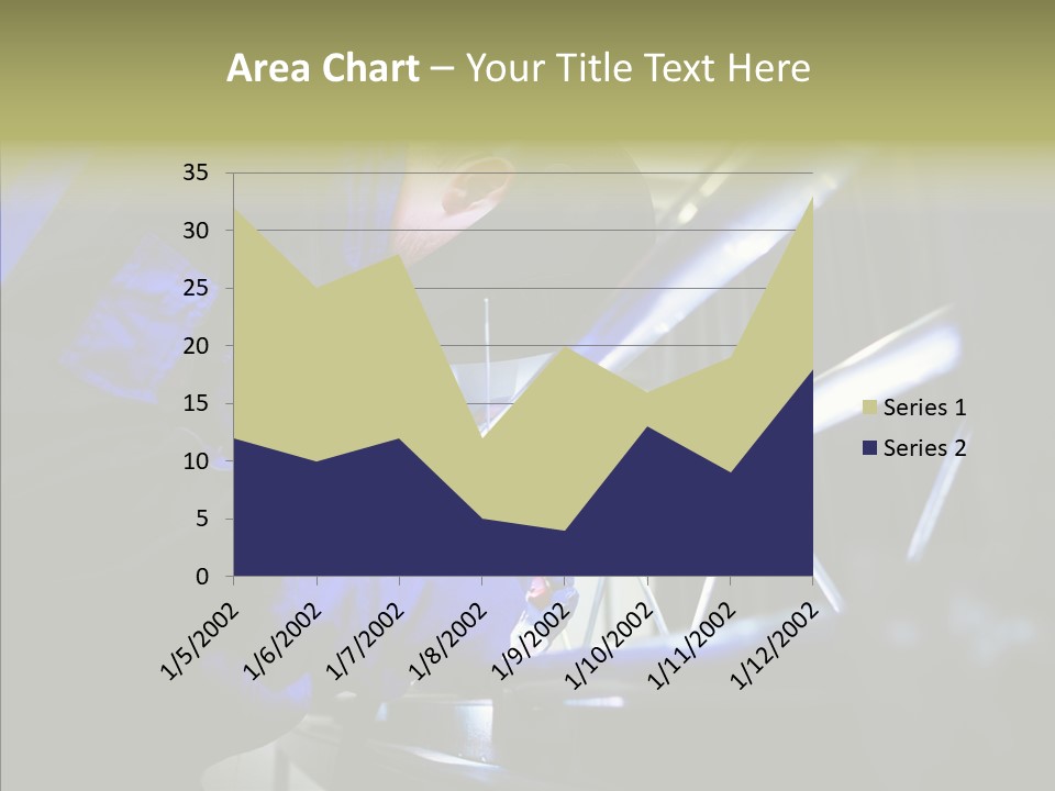 Blue Repair Profession PowerPoint Template