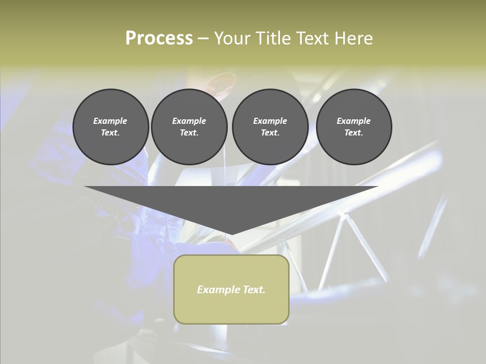 Blue Repair Profession PowerPoint Template