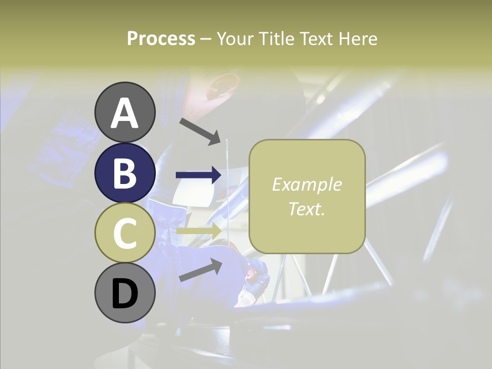 Blue Repair Profession PowerPoint Template
